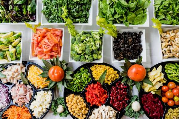 Simple home cooked meal on a table with natural light
